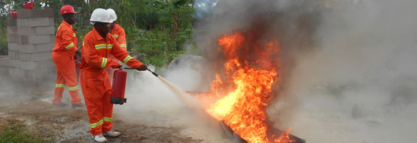 Basic fire fighting training Hy-Classe Group